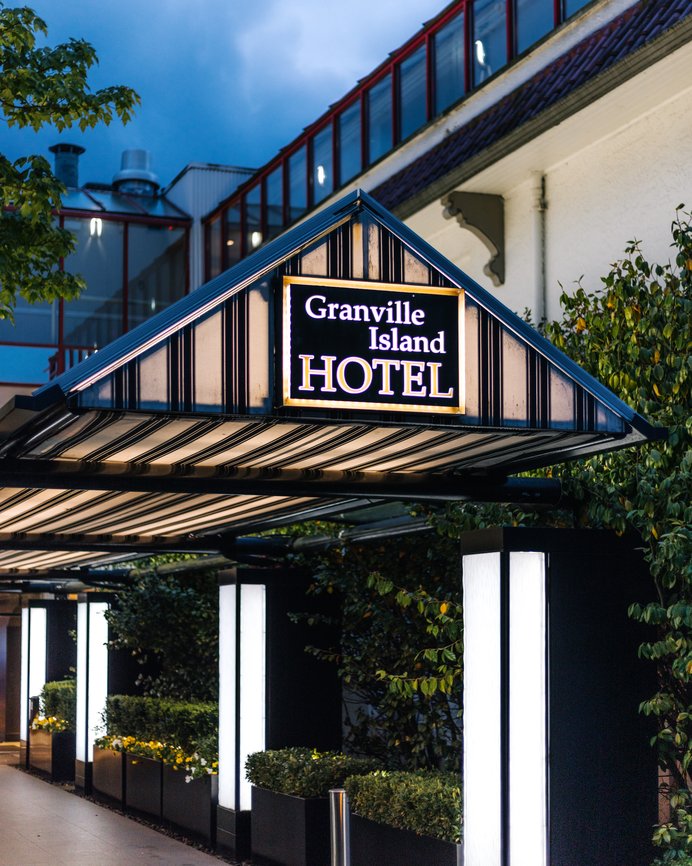 About Granville Island Hotel Boutique Hotel in Vancouver